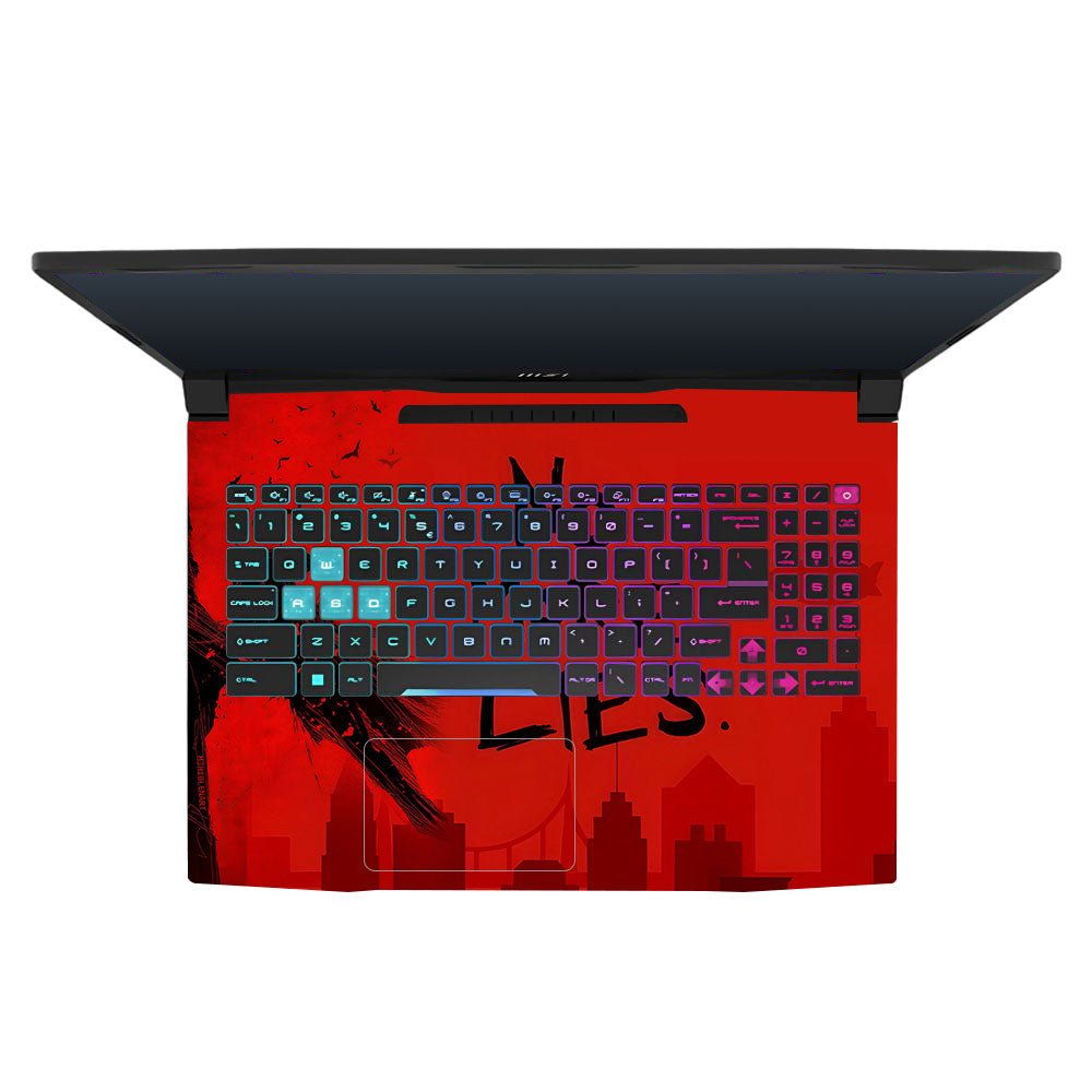 Batman No More Lies MSI Katana 15 B13V 3D Laptop Skin