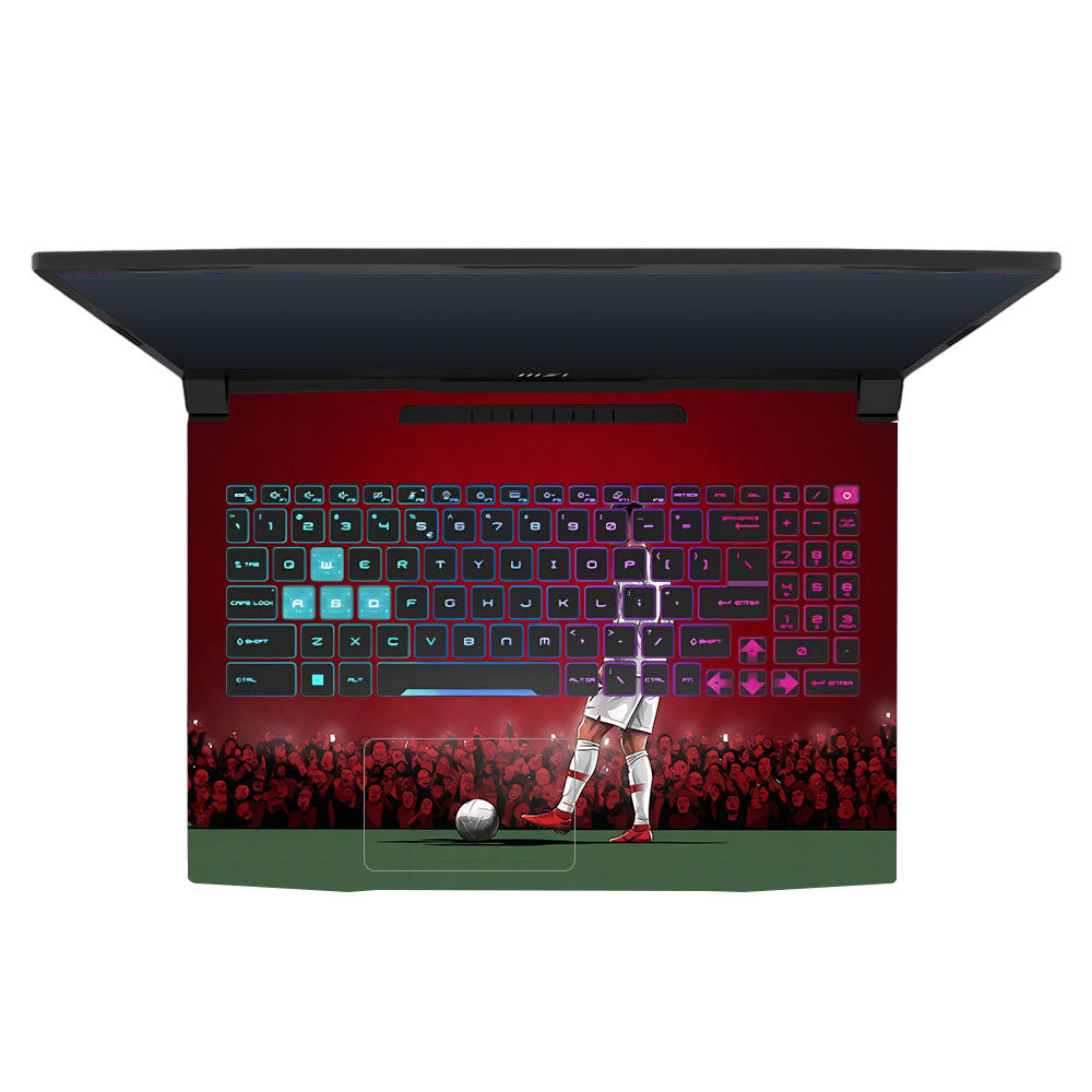 Ronaldo Cold Mode MSI Katana 15 B13V 3D Laptop Skin