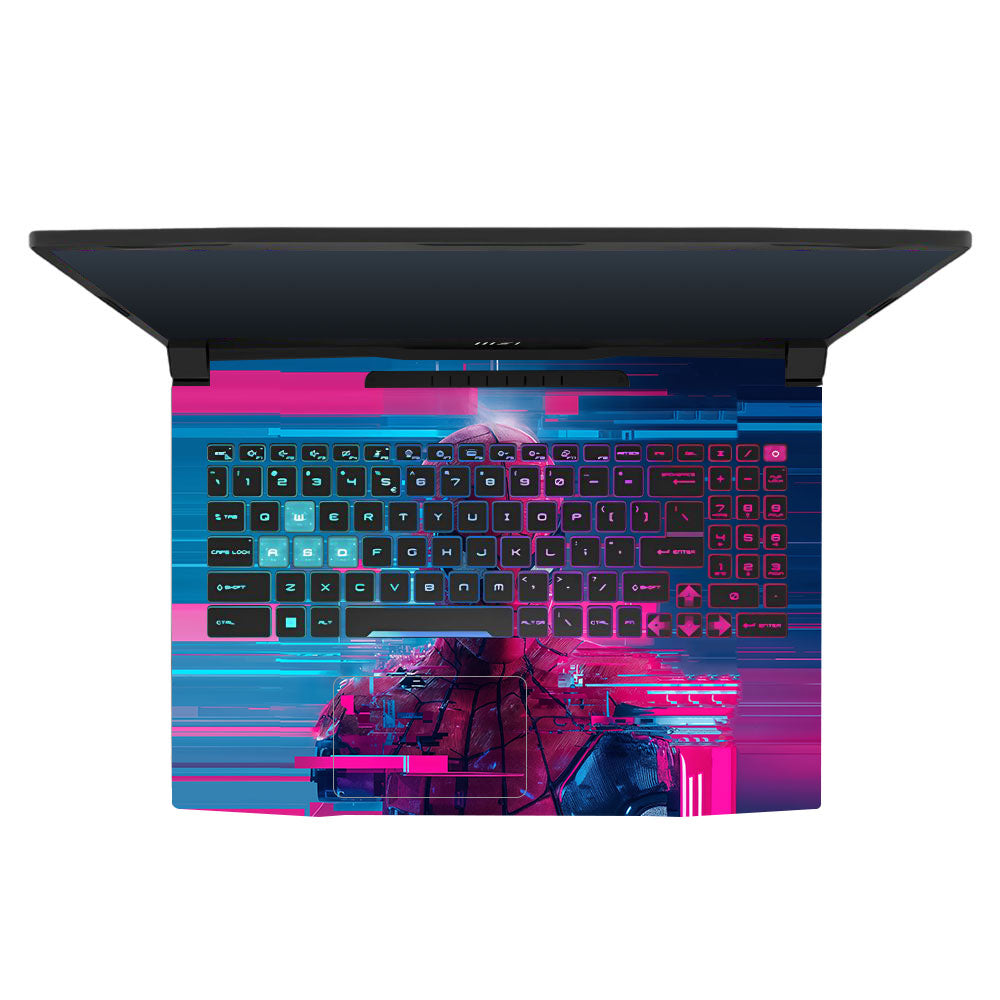 Glitch Spider MSI Katana 15 B13V 3D Laptop Skin