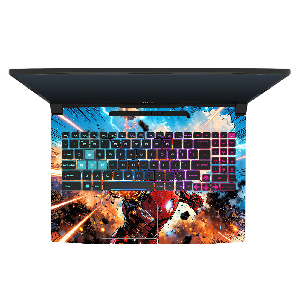 Iron Impact The Arc Reactor MSI Katana 15 B13V Laptop Skin