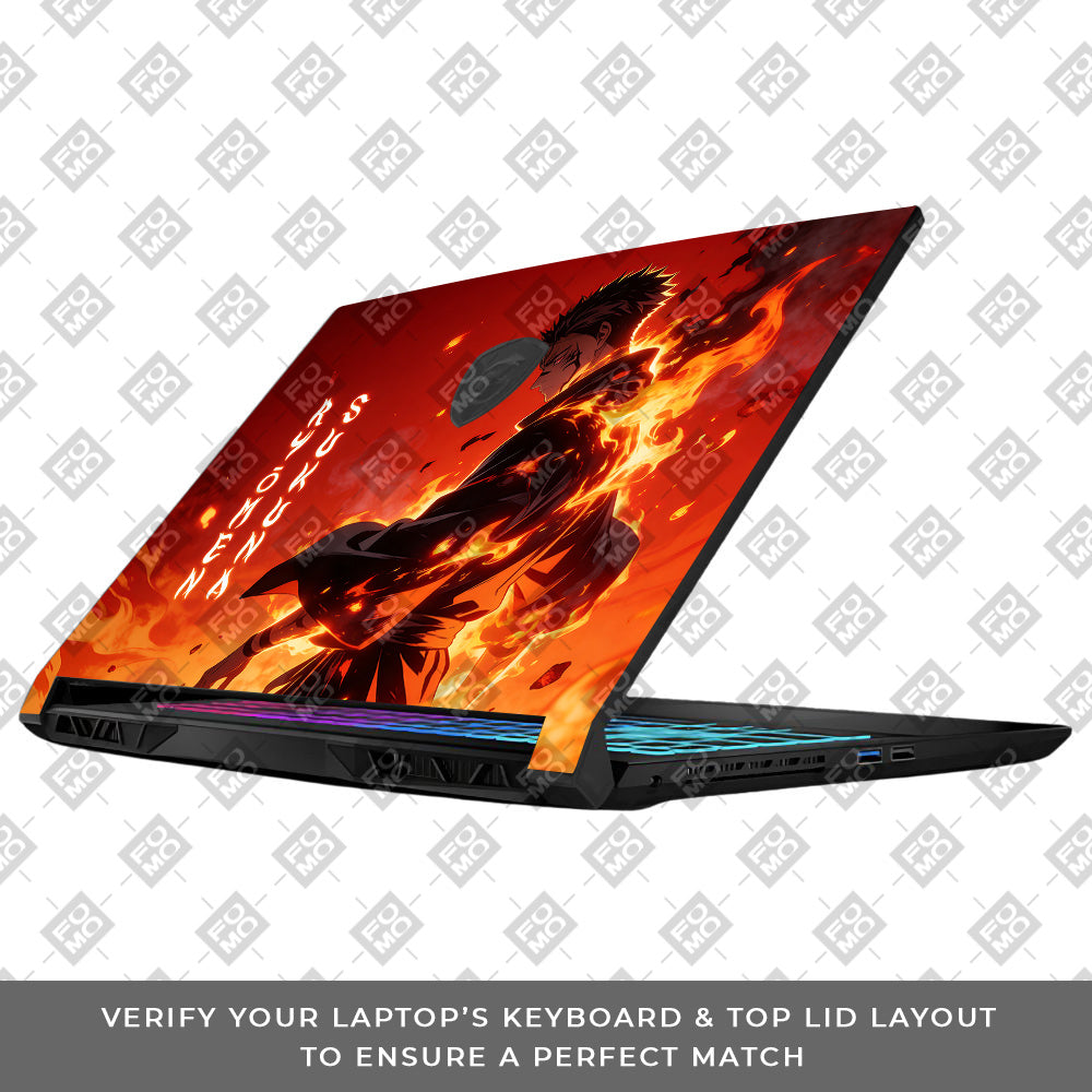 Ryomen Sukuna Lord of Curses MSI Katana 15 B13V Laptop Skin