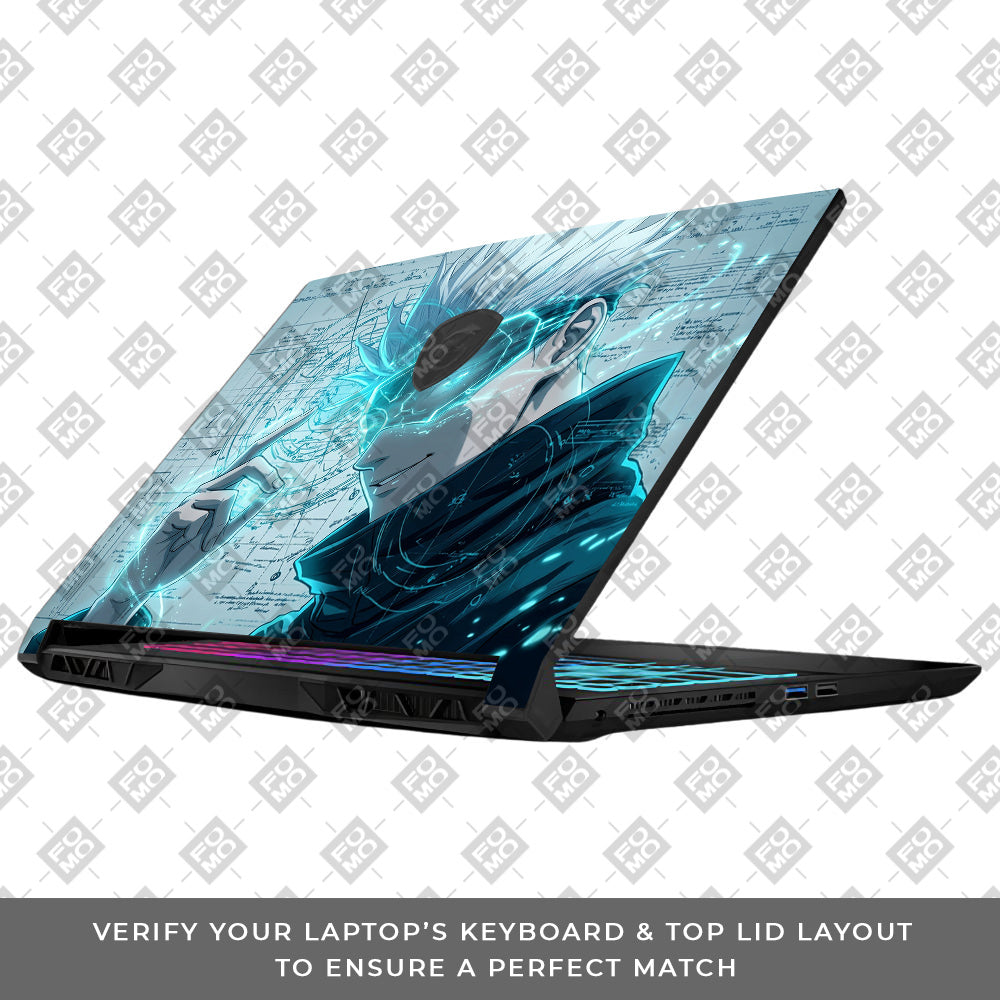 Gojo Satoru Power MSI Katana 15 B13V Laptop Skin