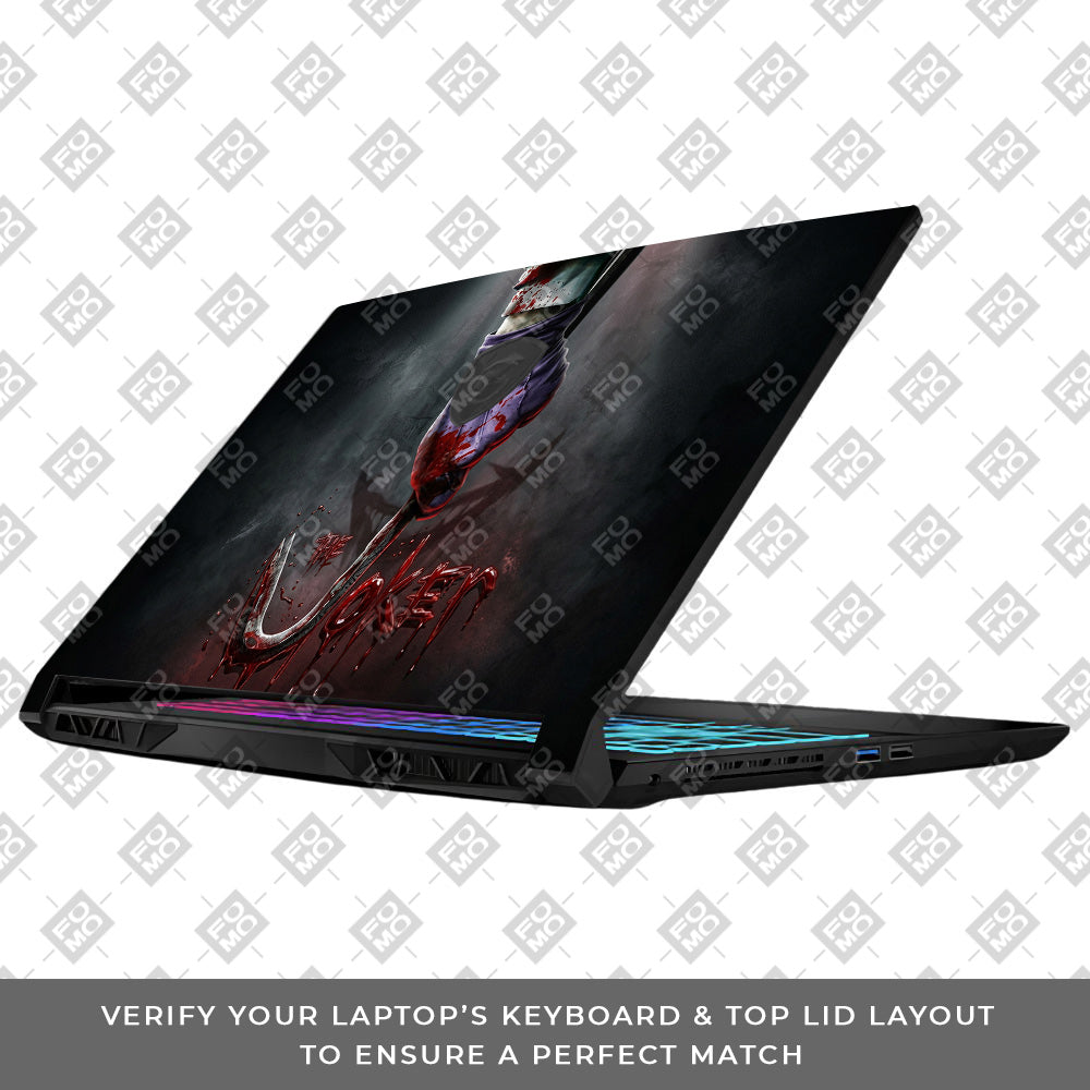Bloodline of Joker MSI Katana 15 B13V Laptop Skin