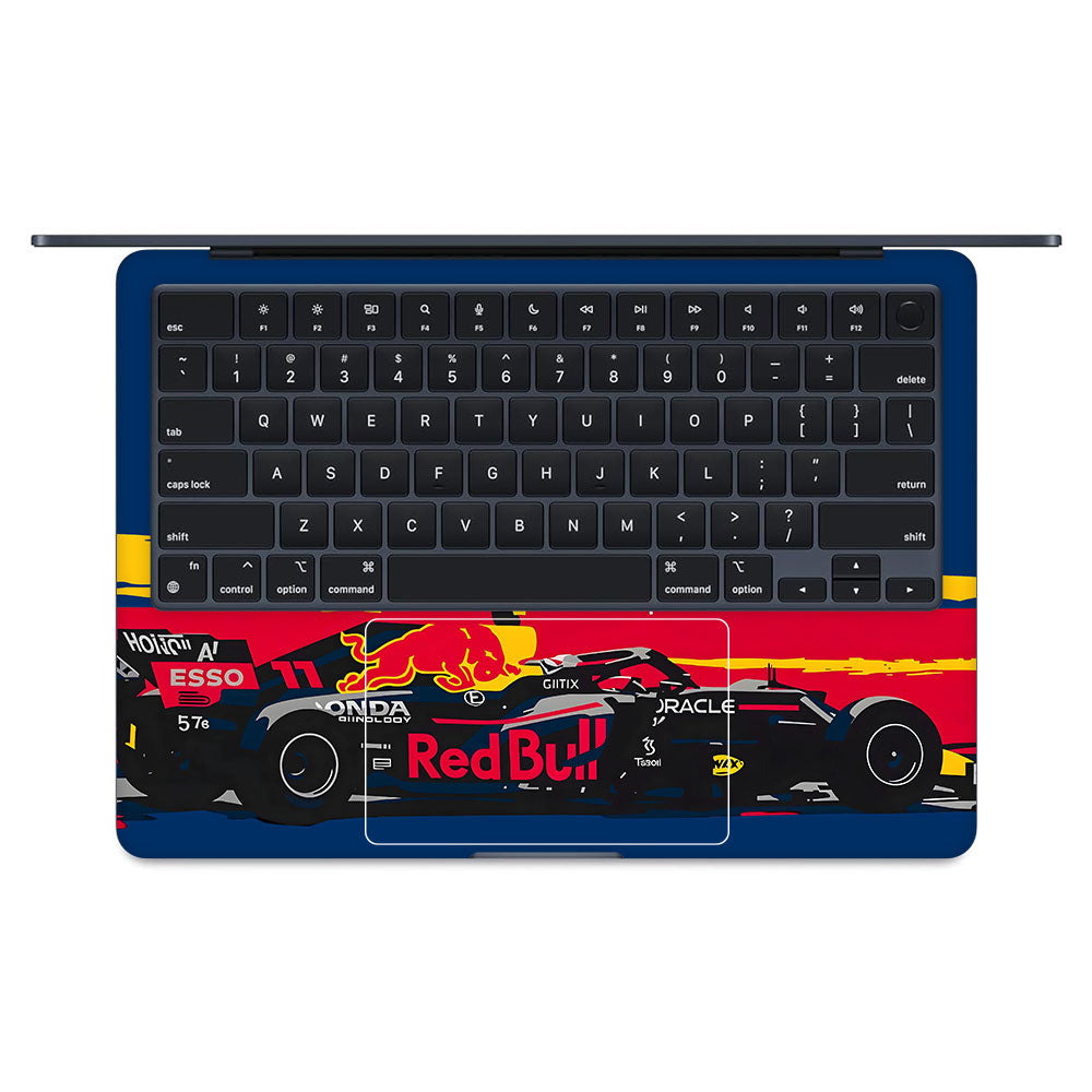Red Bull Racing Formula One Team MacBook Air 13 M2 2022 3D Laptop Skin