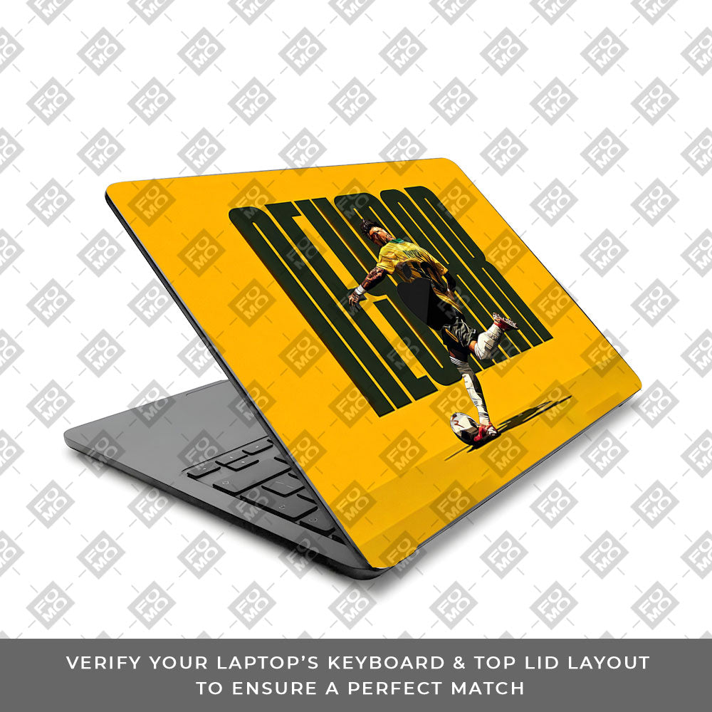 Neymar Brazil Drip MacBook Air 13 M2 2022 3D Laptop Skin