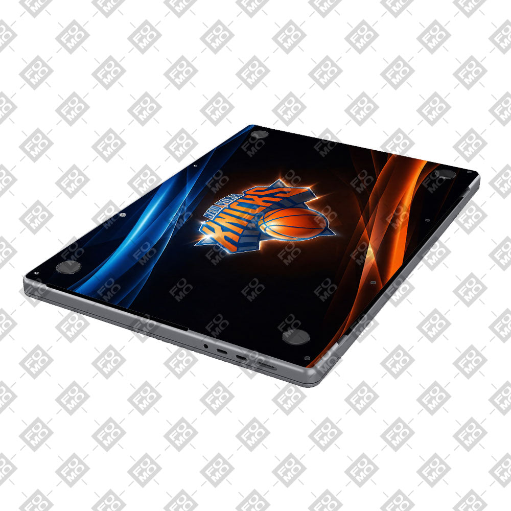 Knicks Glow MacBook Air 13 M2 2022 3D Laptop Skin
