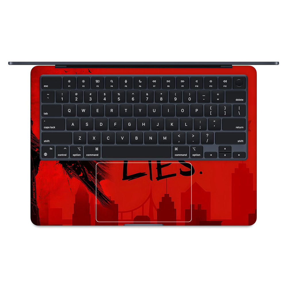 Batman No More Lies MacBook Air 13 M3 2024 3D Laptop Skin