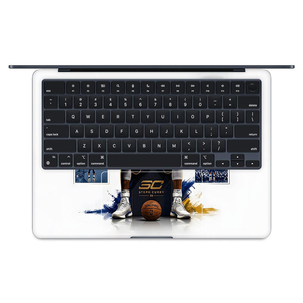 Curry 30 MacBook Air 13 M3 2024 3D Laptop Skin