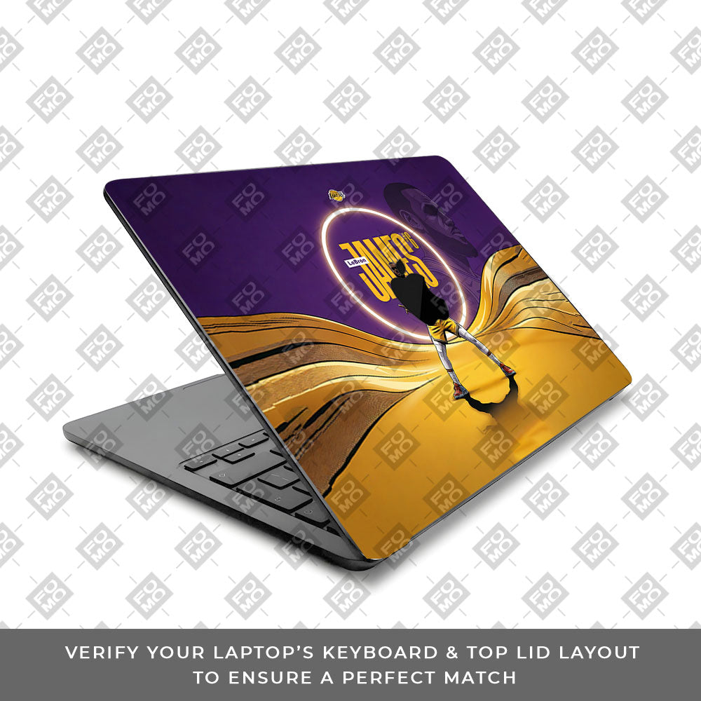 LeBron Legacy MacBook Air 13 M4 2025 3D Laptop Skin