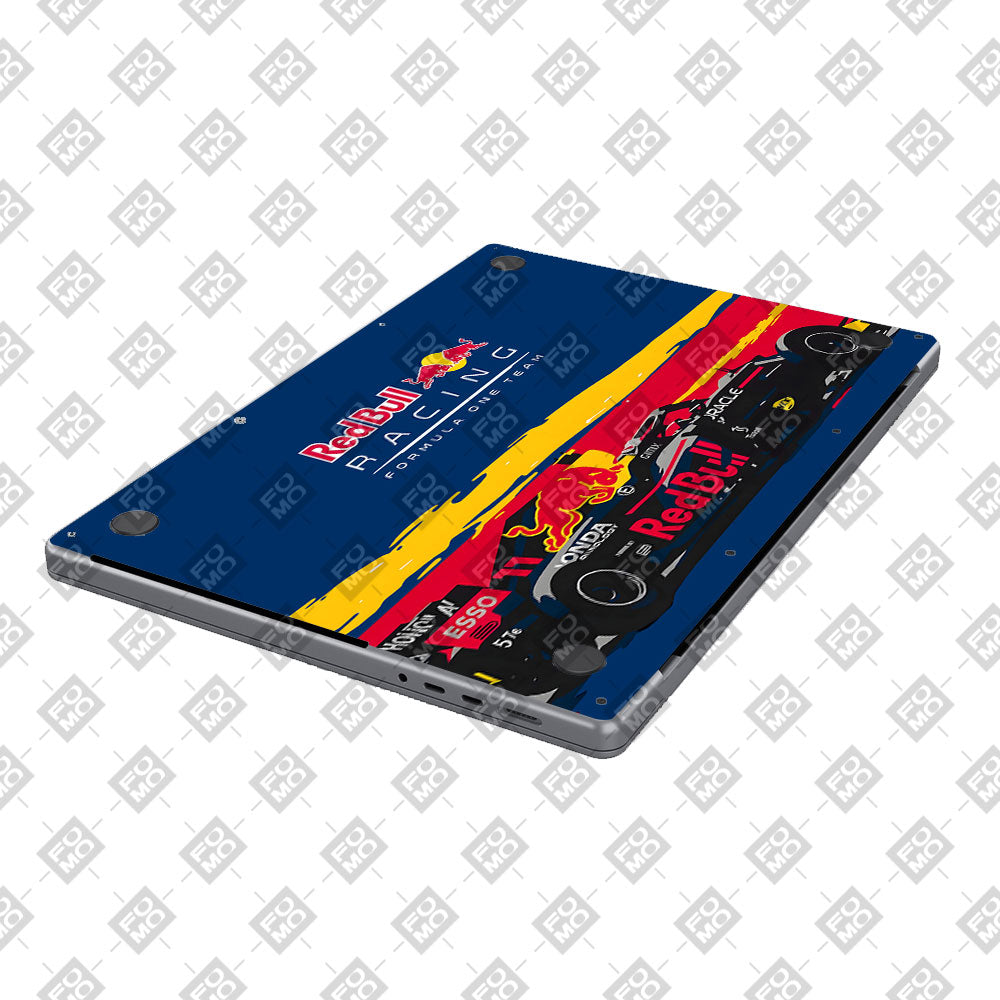 Red Bull Racing Formula One Team Macbook Air 13 M5 2026 3D Laptop Skin