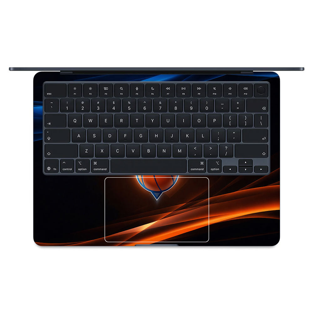 Knicks Glow Macbook Air 13 M5 2026 3D Laptop Skin