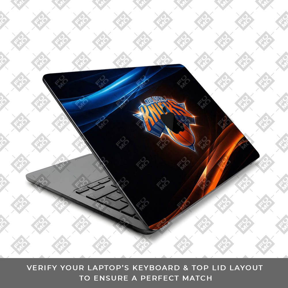 Knicks Glow MacBook Air 15 M2 2023 3D Laptop Skin