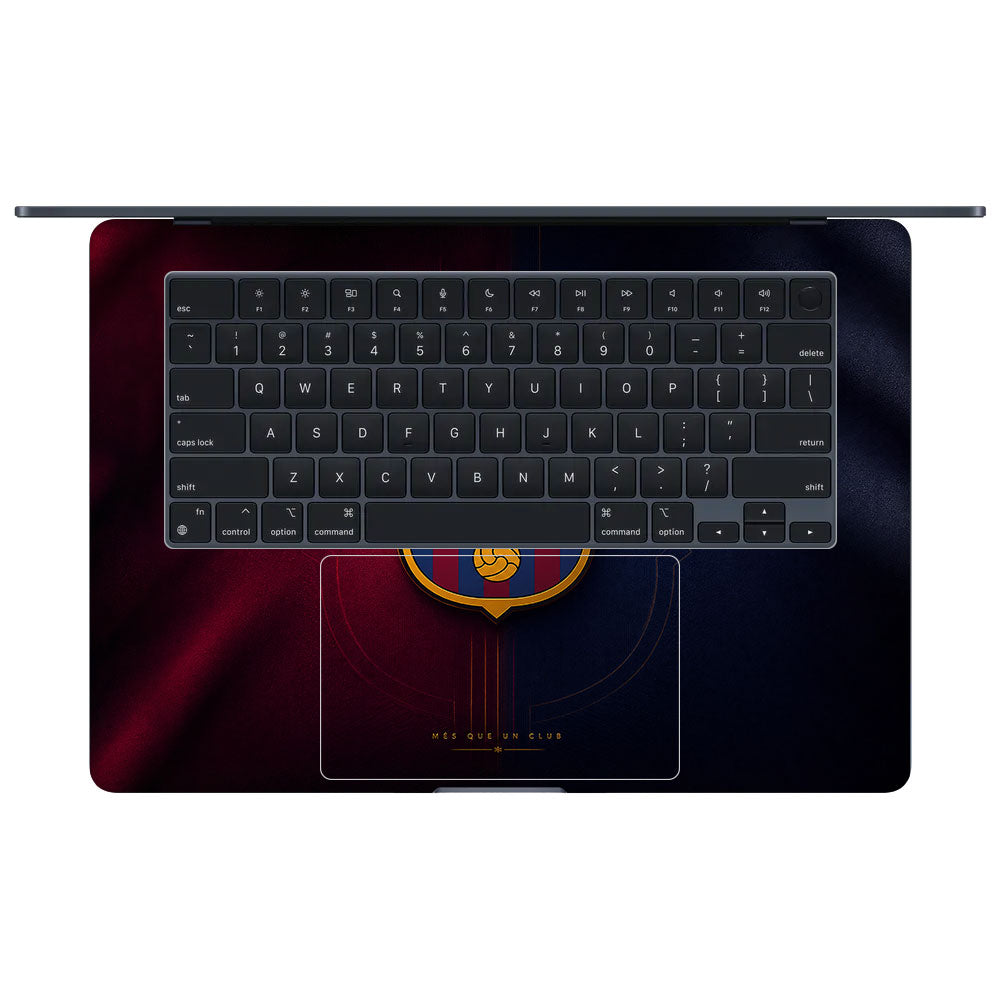 Catalan Pride Barcelona Legacy MacBook Air 15 M3 2024 3D Laptop Skin