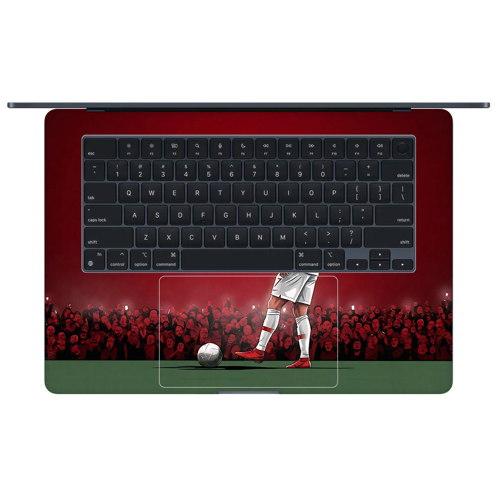 Ronaldo Cold Mode MacBook Air 15 M4 2025 3D Laptop Skin