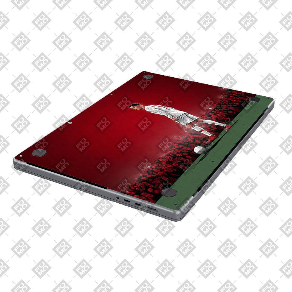 Ronaldo Cold Mode MacBook Air 15 M4 2025 3D Laptop Skin