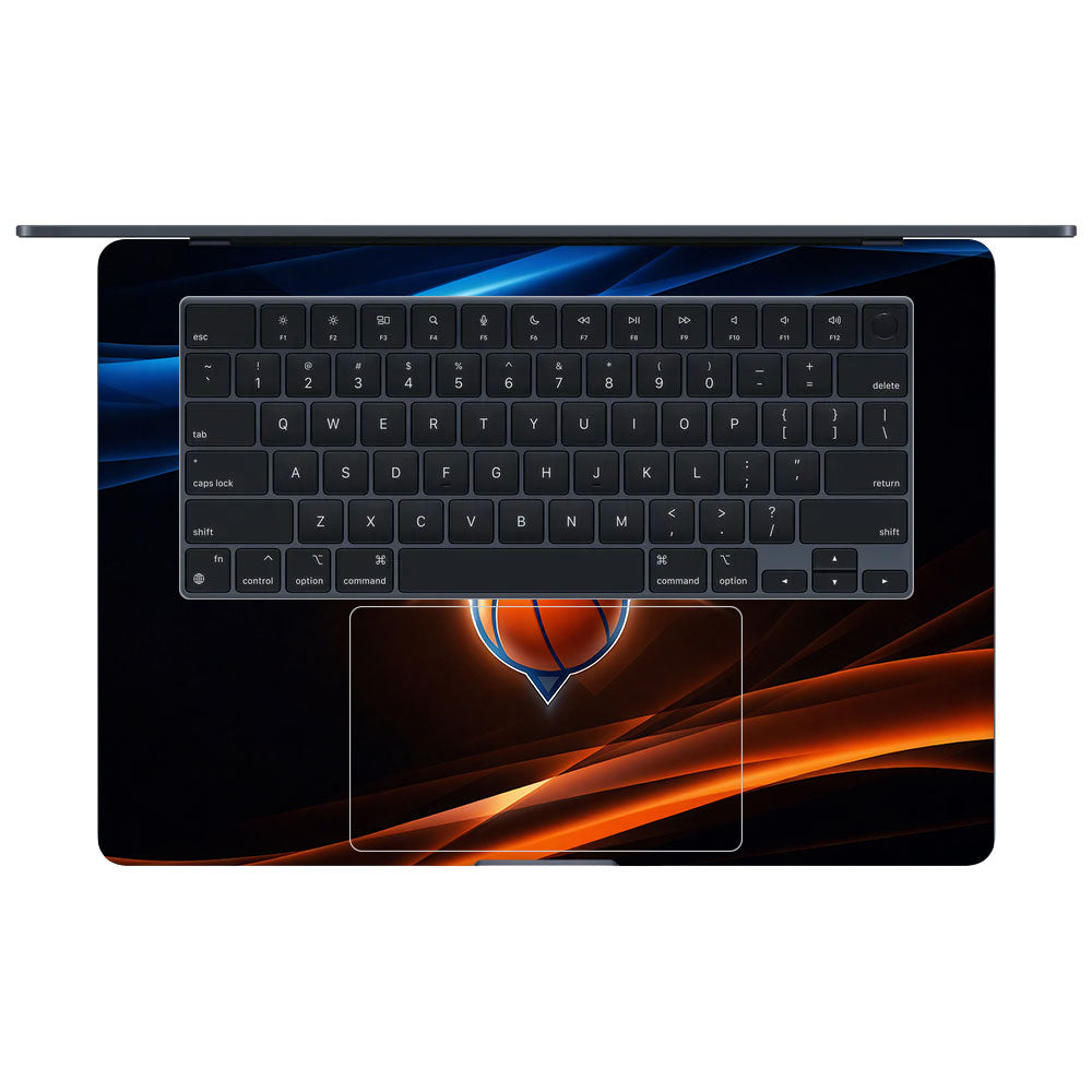 Knicks Glow MacBook Air 15 M4 2025 3D Laptop Skin