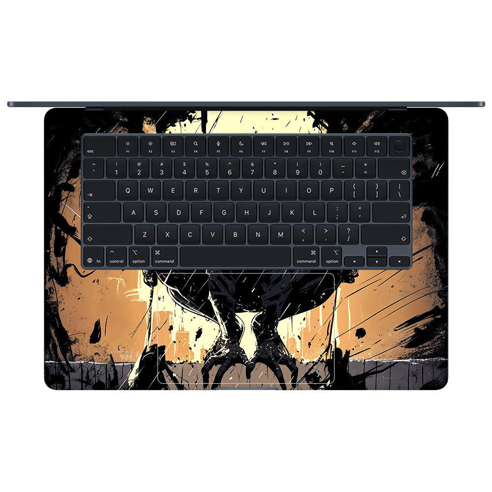 Shadow Spiderman Macbook Air 15 M5 2026 3D Laptop Skin