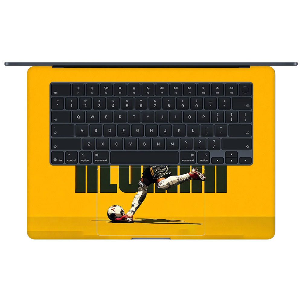 Neymar Brazil Drip Macbook Air 15 M5 2026 3D Laptop Skin
