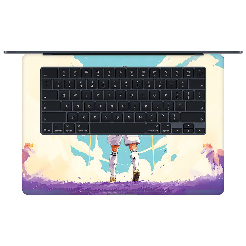 Ronaldo Final Boss Macbook Air 15 M5 2026 3D Laptop Skin