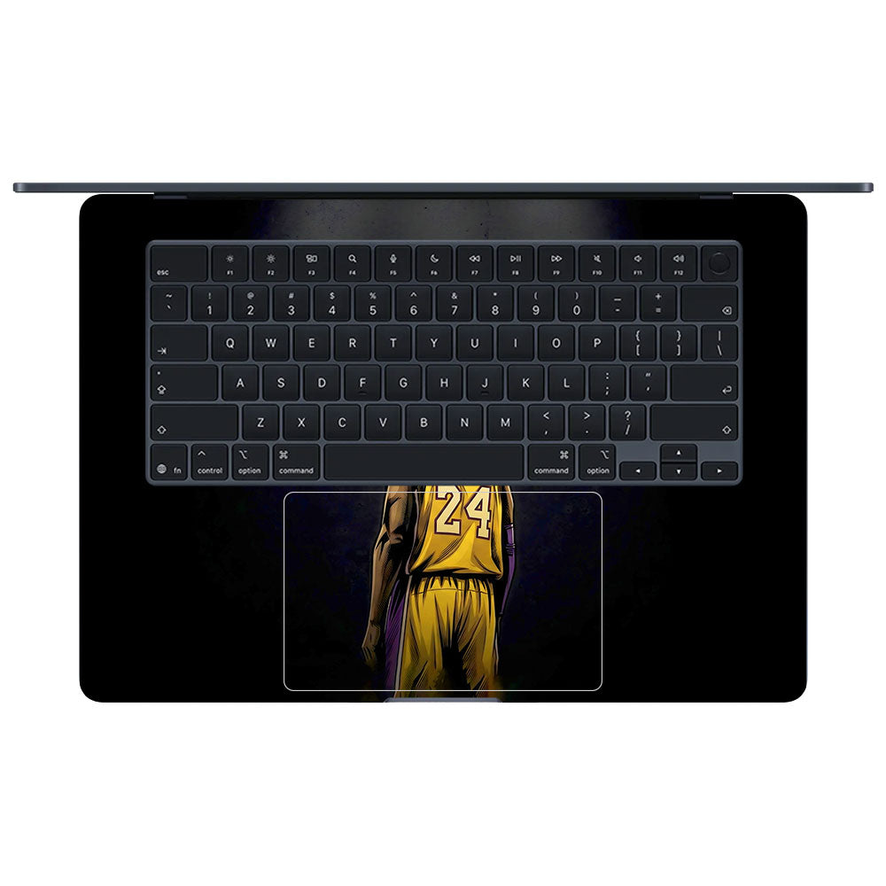Mamba Legacy Macbook Air 15 M5 2026 3D Laptop Skin