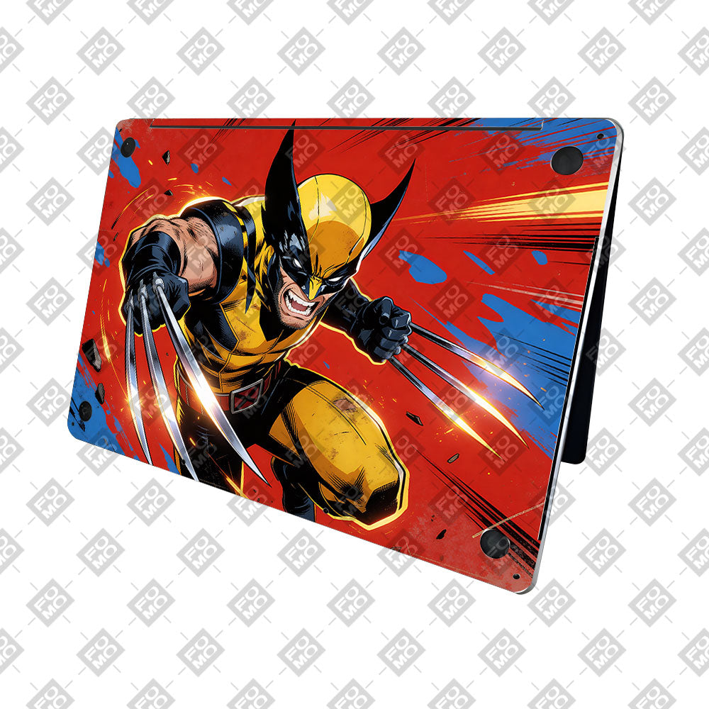 Adamantium Rage MacBook Neo 3D Laptop Skin