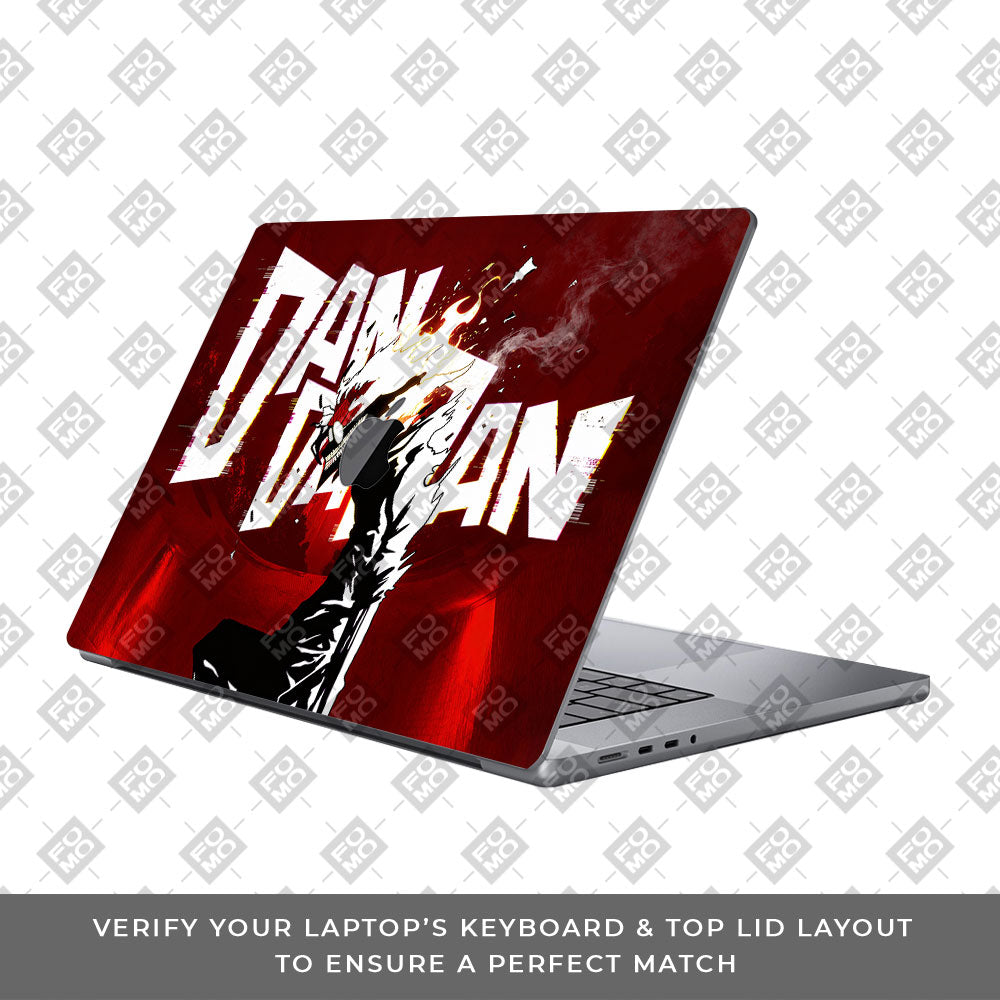 Dandadan Ignition MacBook Neo 3D Laptop Skin