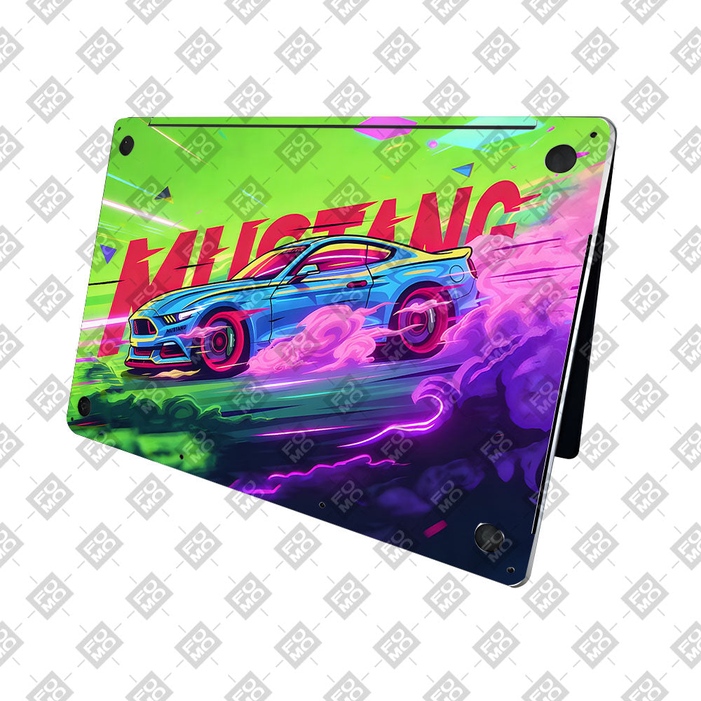 Ford Mustang Legacy MacBook Neo 3D Laptop Skin