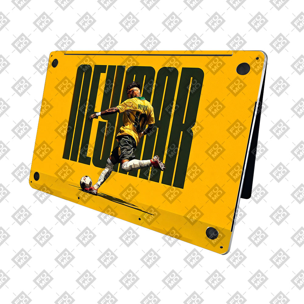 Neymar Brazil Drip MacBook Neo 3D Laptop Skin
