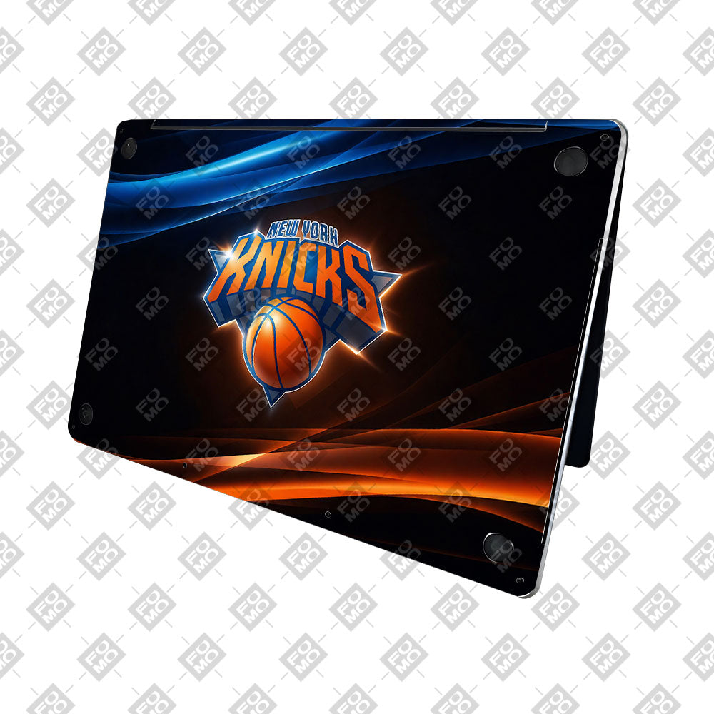 Knicks Glow MacBook Neo 3D Laptop Skin