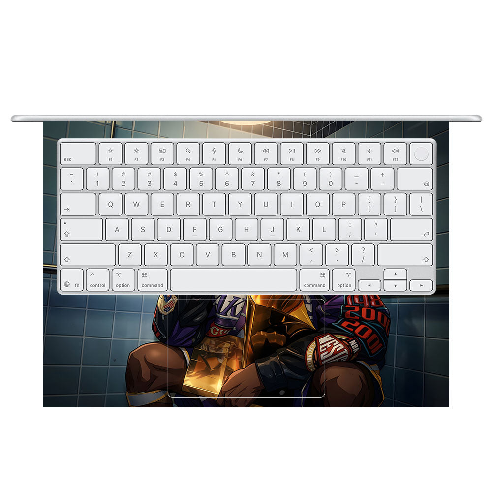 Kobe Trophy MacBook Neo 3D Laptop Skin
