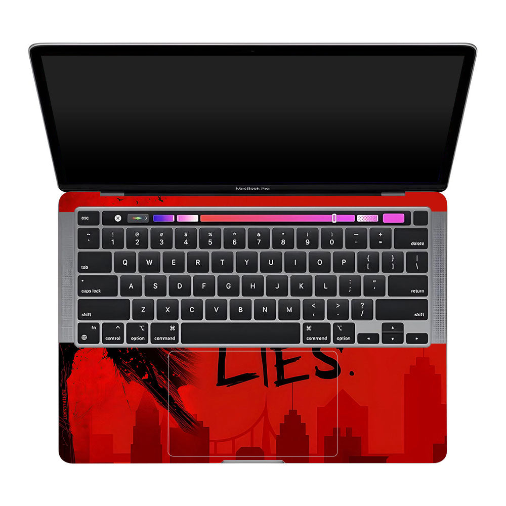 Batman No More Lies MacBook Pro 13 Intel 2020 3D Laptop Skin