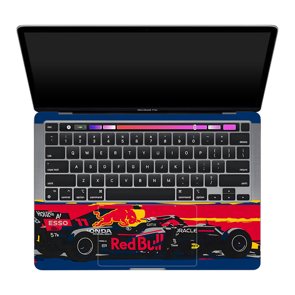 Red Bull Racing Formula One Team MacBook Pro 13 M1 2020 3D Laptop Skin