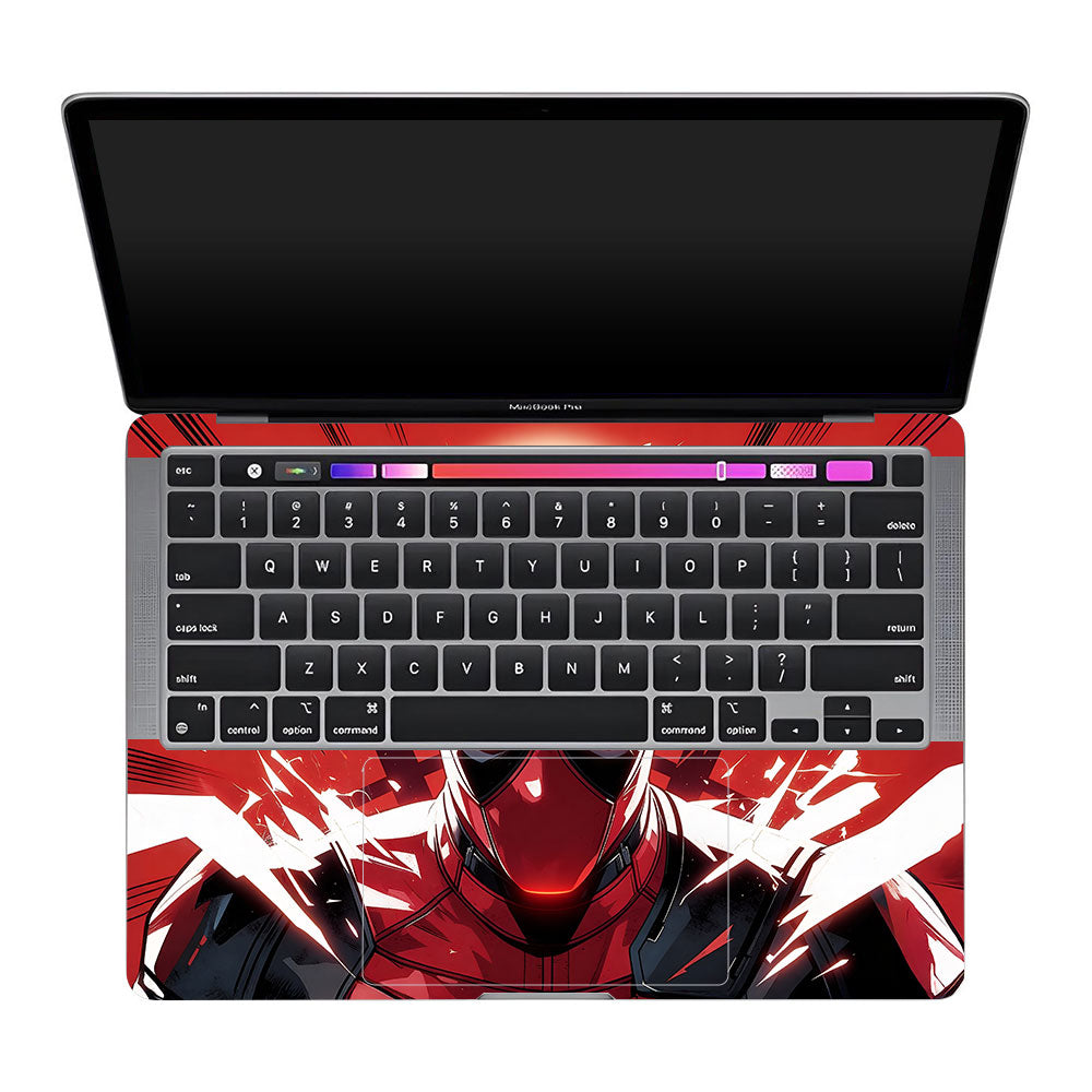 Deadpool Red Fury MacBook Pro 13 M1 2020 3D Laptop Skin