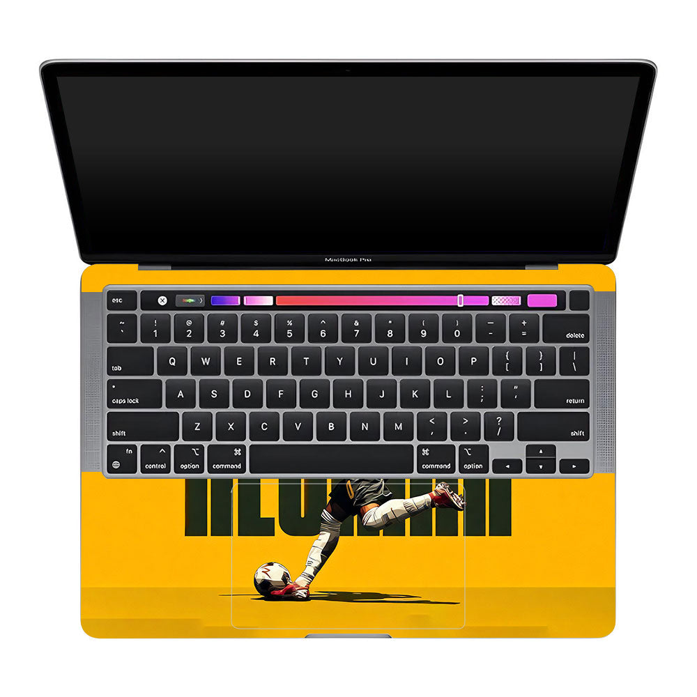 Neymar Brazil Drip MacBook Pro 13 M2 2022 3D Laptop Skin