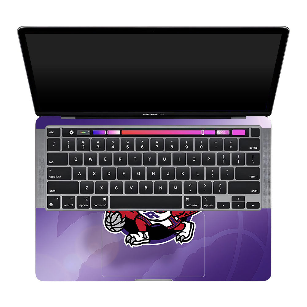 Raptors Pride MacBook Pro 13 M2 2022 3D Laptop Skin