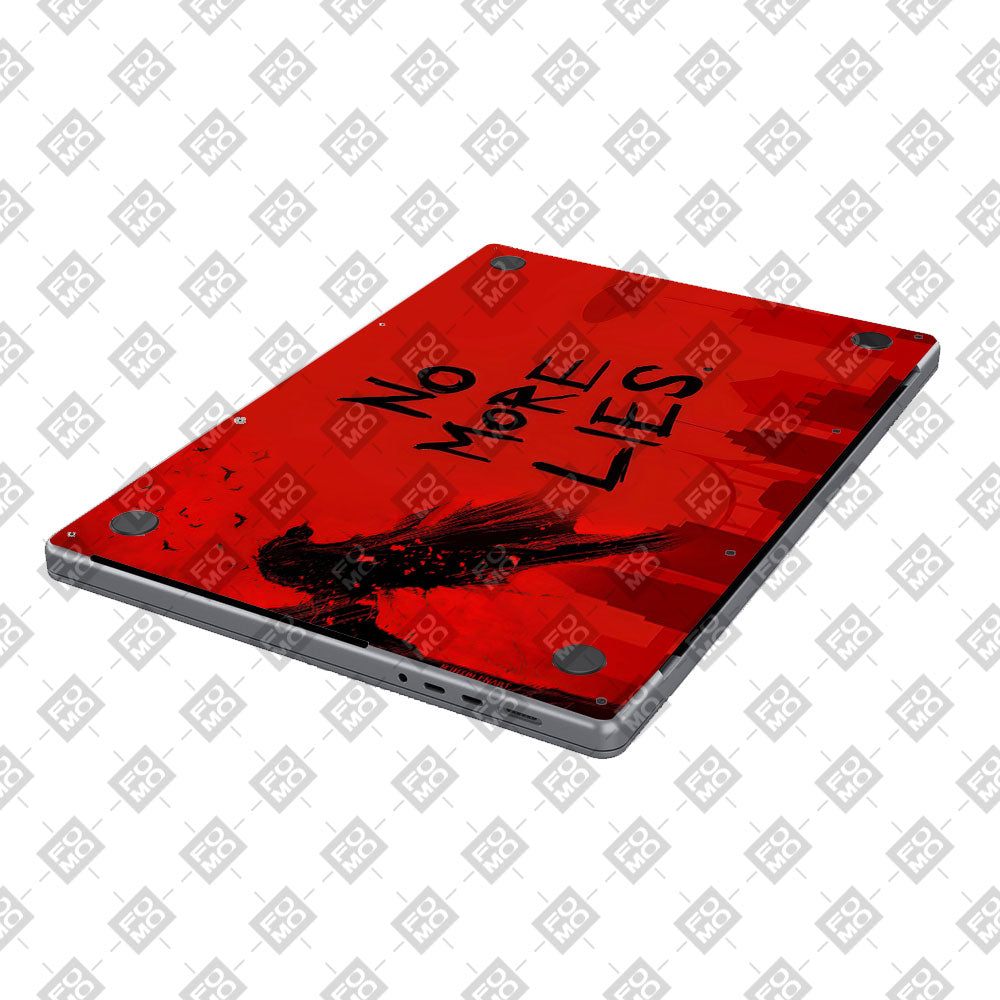 Batman No More Lies MacBook Pro 14 M1, M2, M3, M4 2021-2024 3D Laptop Skin