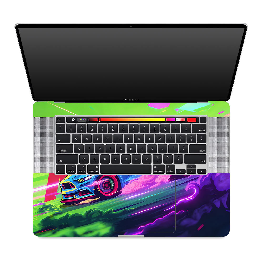 Ford Mustang Legacy MacBook Pro 16 2019 3D Laptop Skin