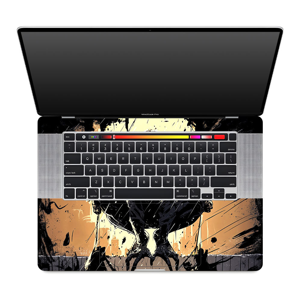 Shadow Spiderman MacBook Pro 16 2019 3D Laptop Skin