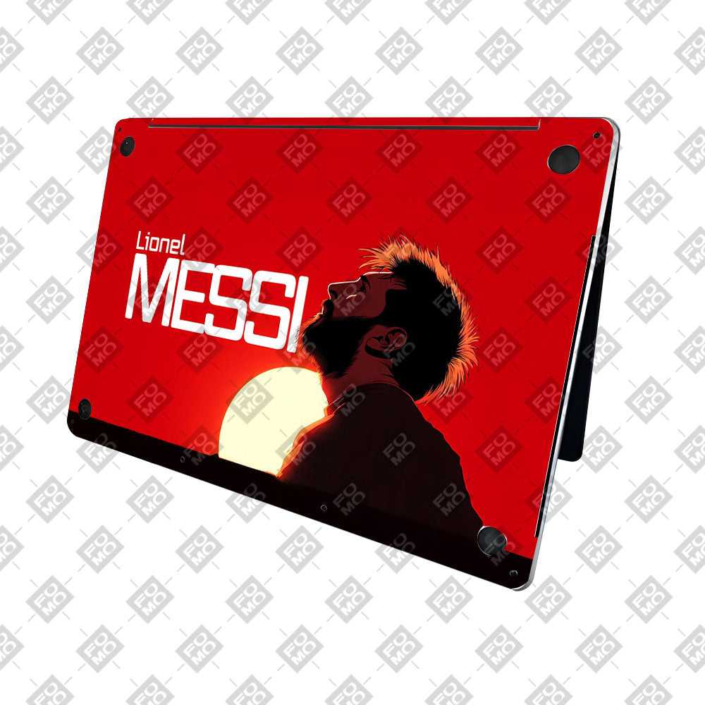 Messi Sunset Icon MacBook Pro 16 2019 3D Laptop Skin