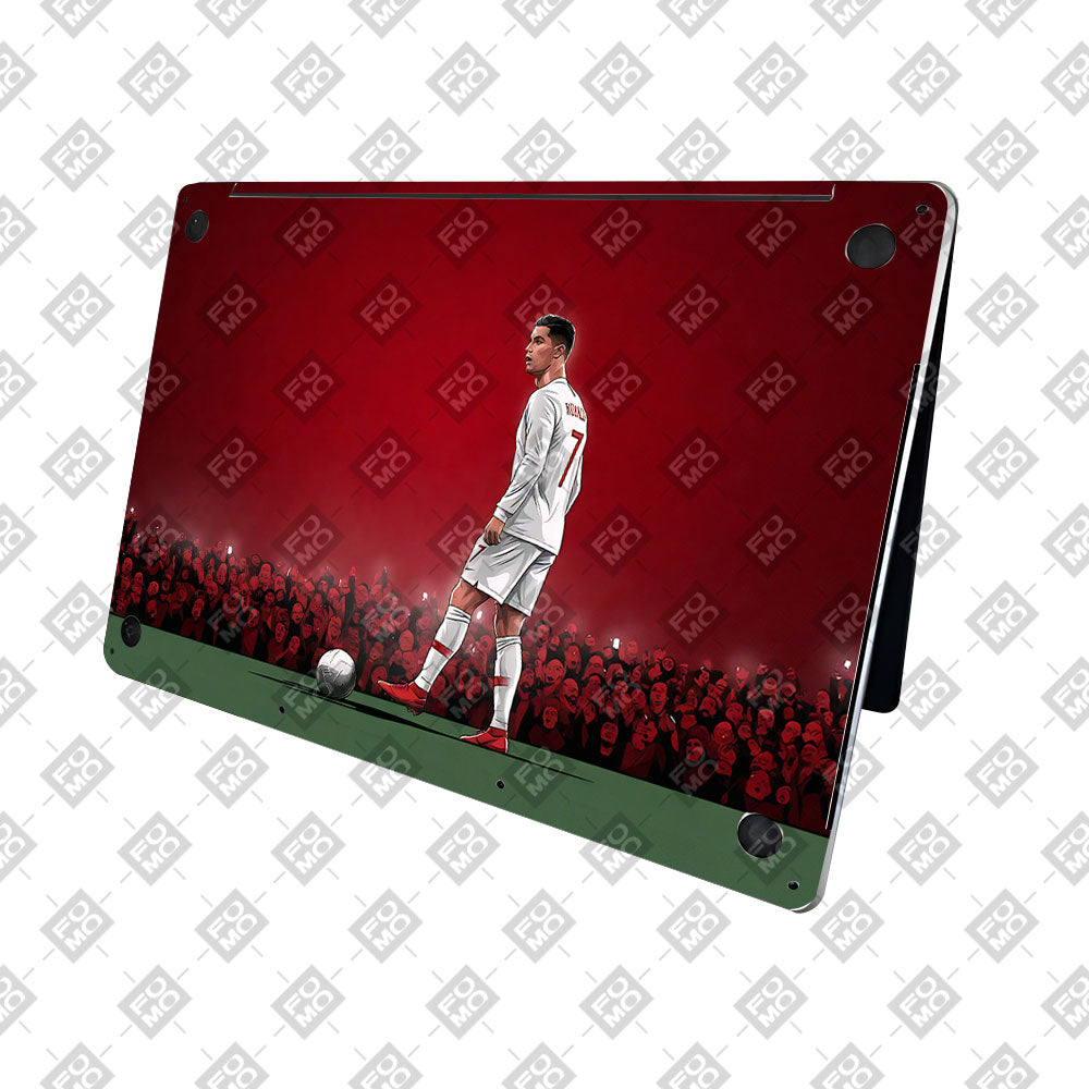 Ronaldo Cold Mode MacBook Pro 16 2019 3D Laptop Skin