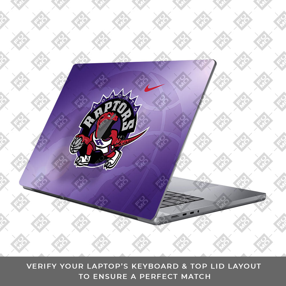 Raptors Pride MacBook Pro 16 2019 3D Laptop Skin