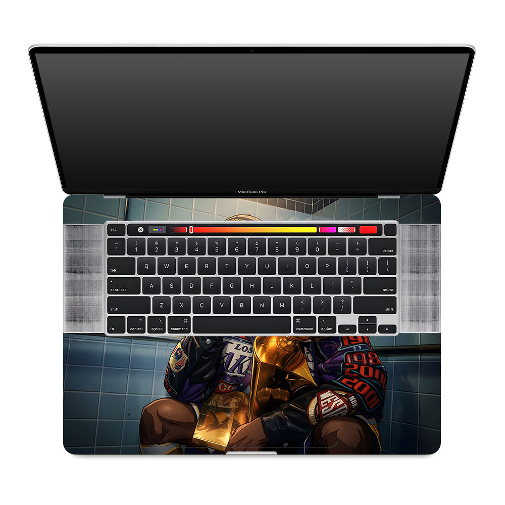 Kobe Trophy MacBook Pro 16 2019 3D Laptop Skin
