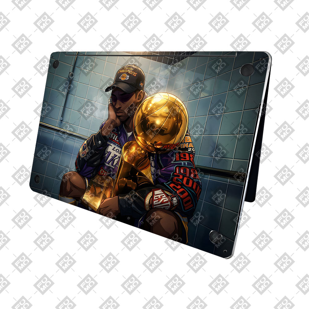 Kobe Trophy MacBook Pro 16 2019 3D Laptop Skin