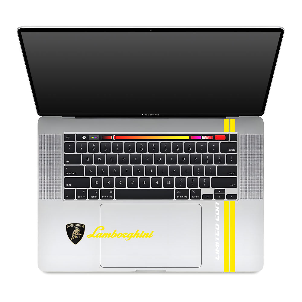 Transparent Lamborghini Limited Edition MacBook Pro 16 2019 Laptop Skin
