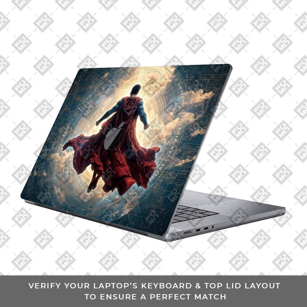 Superman Ascends MacBook Pro 14 M5 2025 Laptop Skin