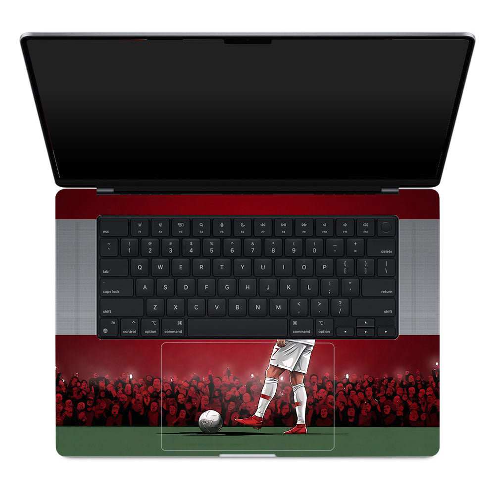 Ronaldo Cold Mode MacBook Pro 16 M1, M2, M3, M4 2021-2024 3D Laptop Skin