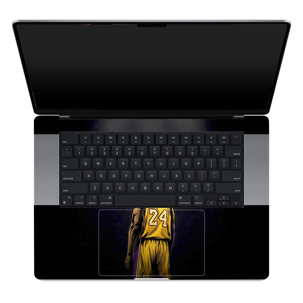 Mamba Legacy MacBook Pro 16 M1, M2, M3, M4 2021-2024 3D Laptop Skin