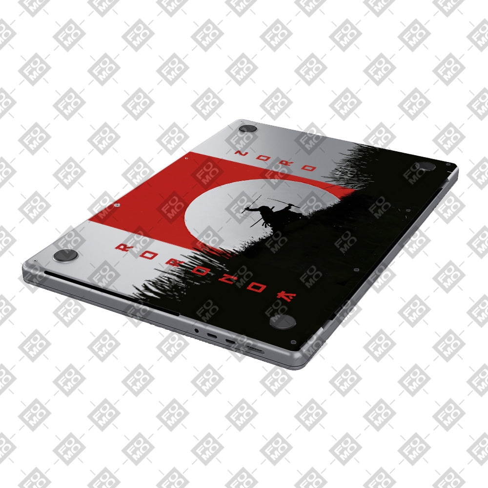 Transparent Swordsman’s Resolve MacBook Air 13 M1 2020 Laptop Skin