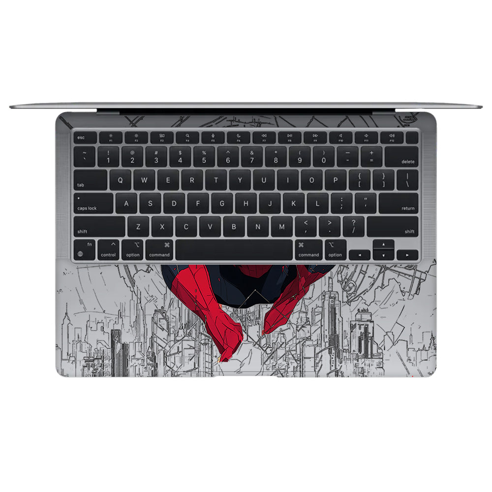Transparent Web of Destiny MacBook Air 13 M1 2020 Laptop Skin