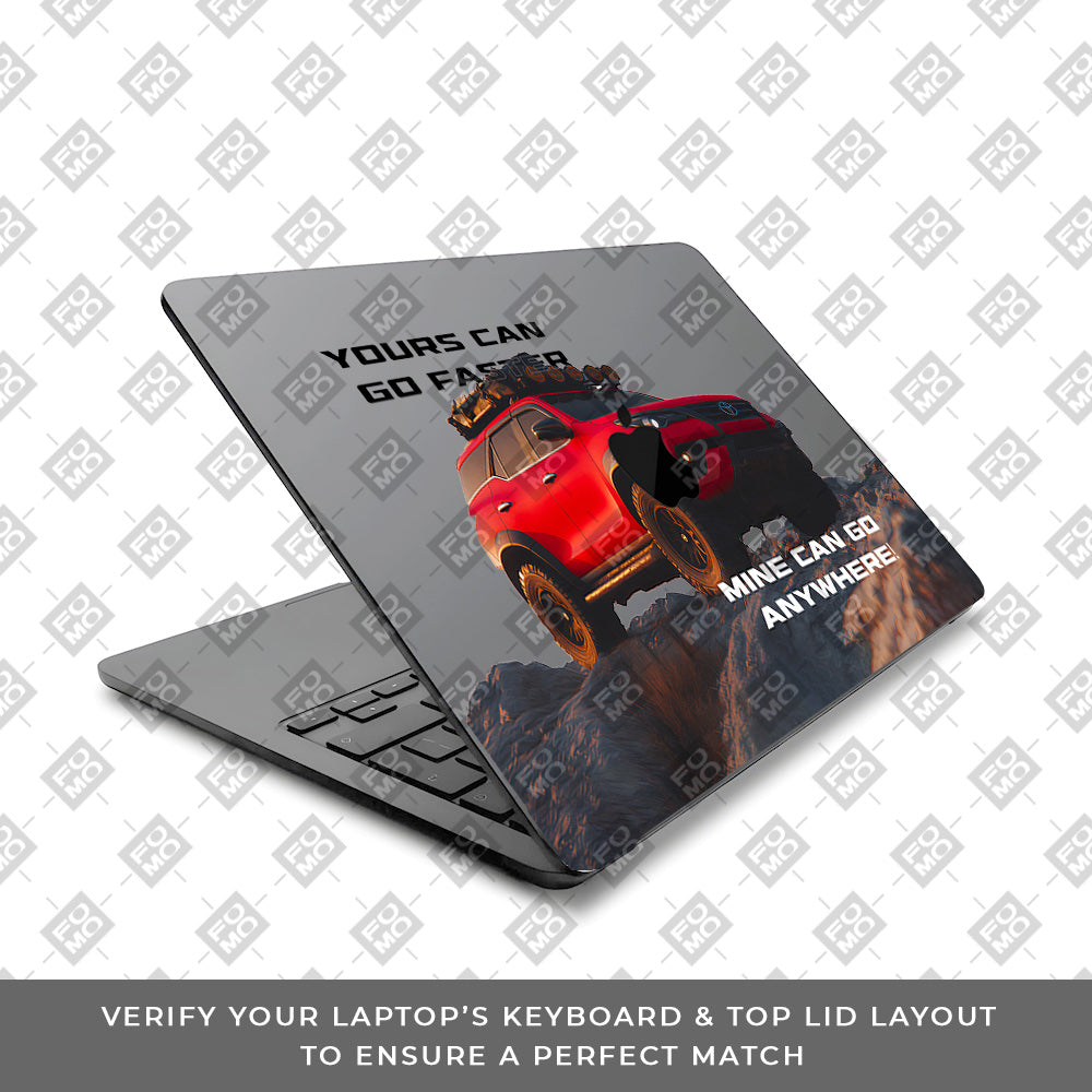 Transparent Off-Road Beast MacBook Air 13 M2 2022 Laptop Skin